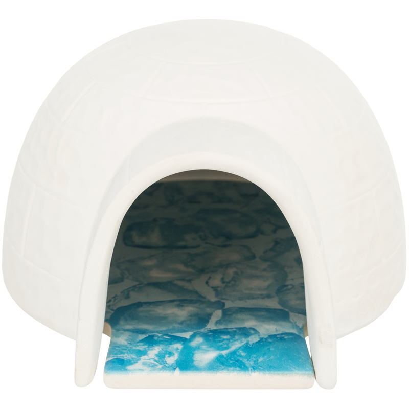 Trixie Iglu mit Kühlplatte Mäuse + Hamster, Maße: 13 × 9 × 15 cm