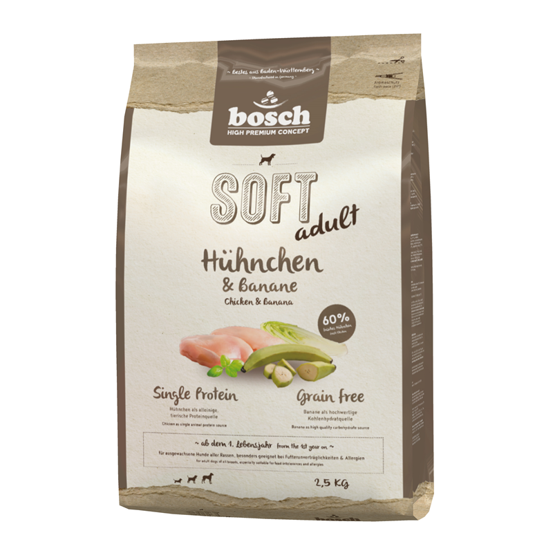 Bosch HPC Soft Hühnchen & Banane 2,5 kg