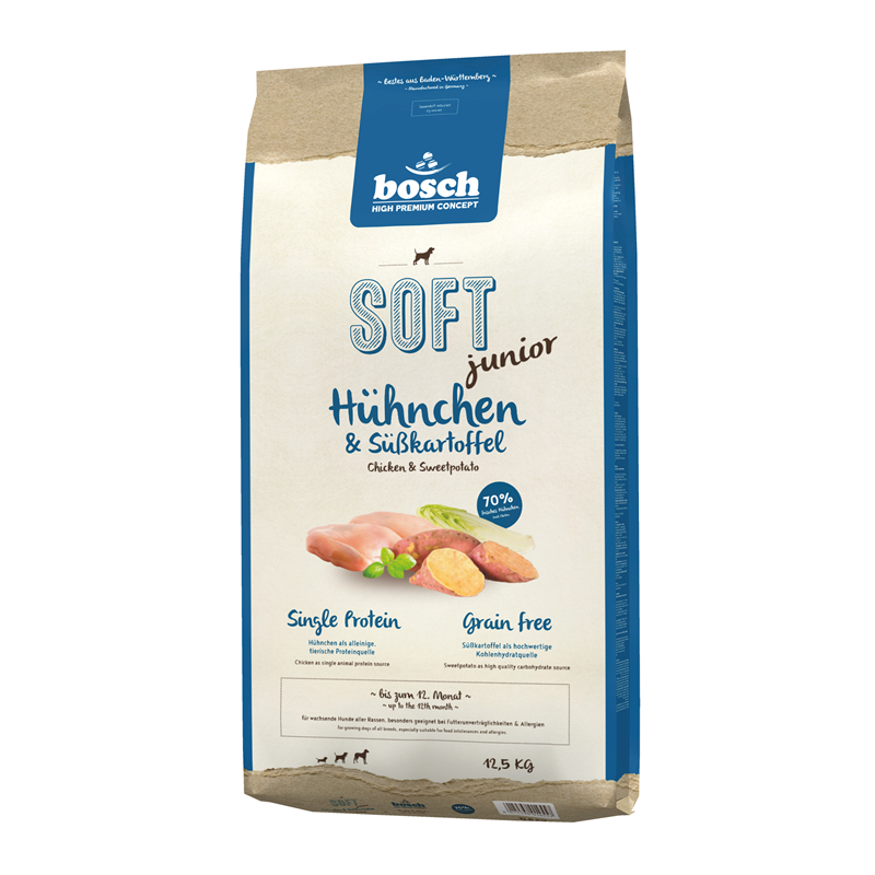 Bosch HPC Soft Junior Hühnchen & Süßkartoffel 12,5kg