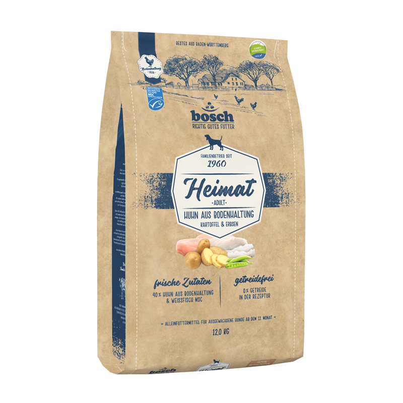 Bosch Dog Heimat Adult  Huhn Bodenhaltung 12kg