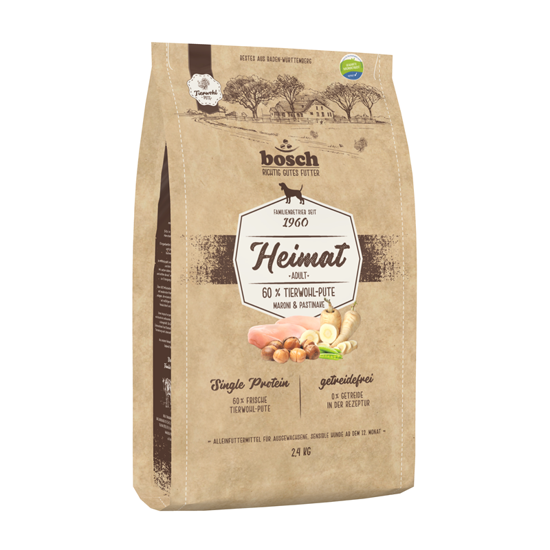 Bosch Heimat Adult Tierwohl-Pute 2,4kg