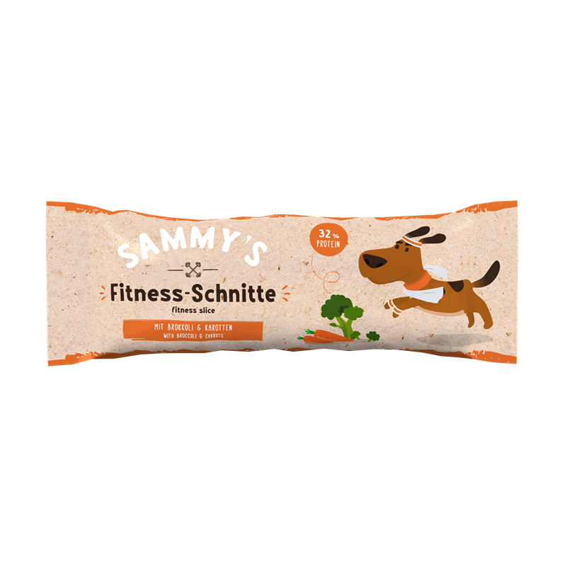 Sammy's Fitness-Schnitte mit Brokkoli & Karotten 25g