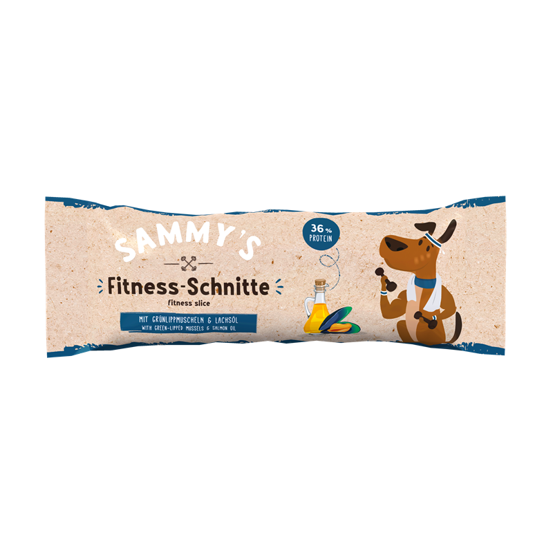 Sammy's Fitness-Schnitte mit Grünlippmuscheln & Lachsöl 25g