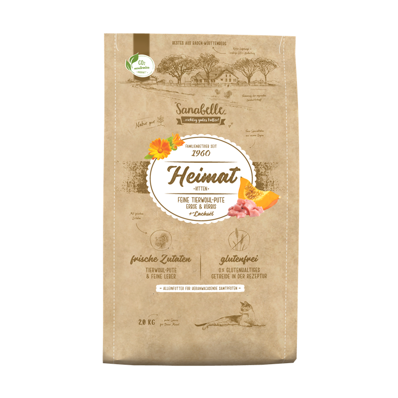 Bosch Sanabelle Heimat Kitten Tierwohl-Pute 2 kg