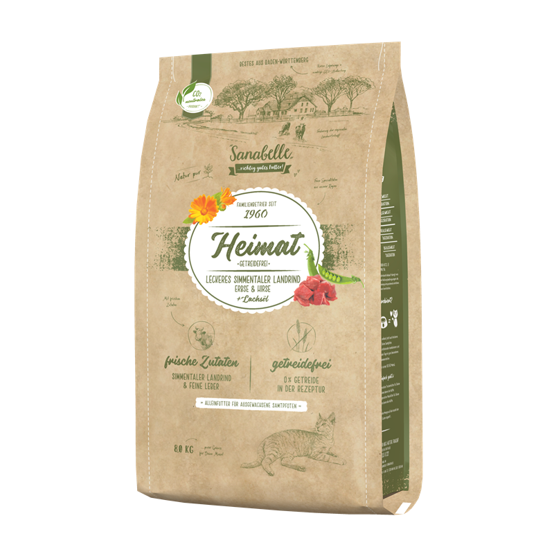 Bosch Sanabelle Heimat Getreidefrei Simmentaler Rind  8 kg