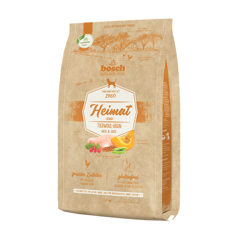 Bosch Dog Heimat Senior Tierwohl-Huhn 1 kg