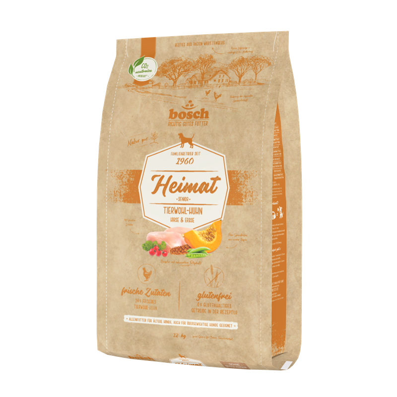 Bosch Dog Heimat Senior Tierwohl-Huhn 12 kg