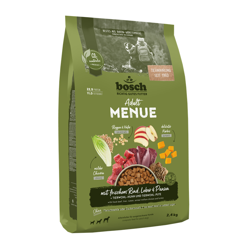 Bosch Dog HPC MENUE Adult mit Rind 2,4 kg