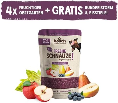bosch Freshe Schnauze Topping - Aktionspaket Sommer 4x200g