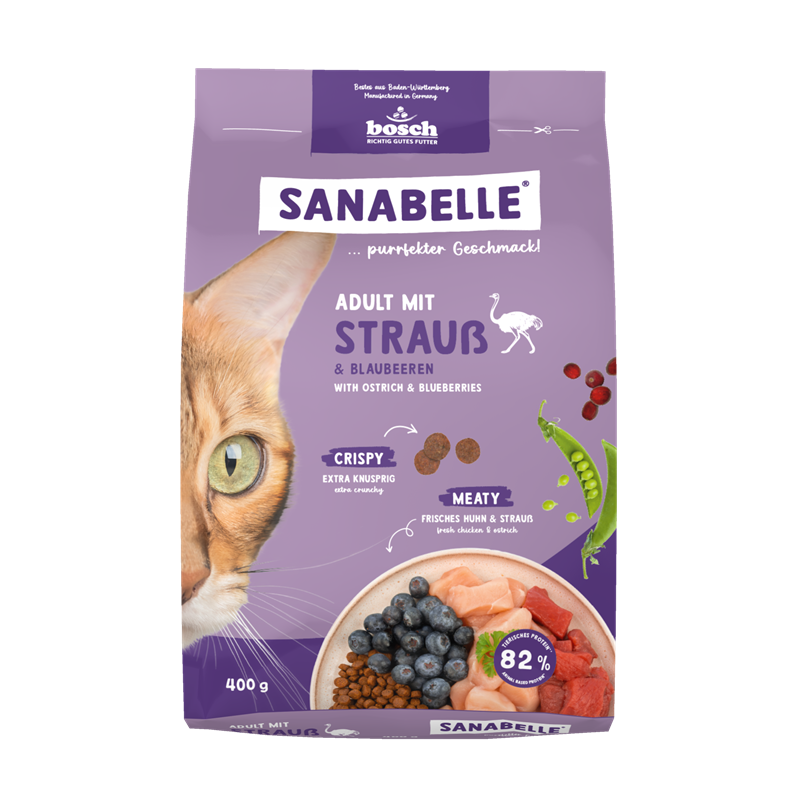 Sanabelle Adult mit Strauß 400 g