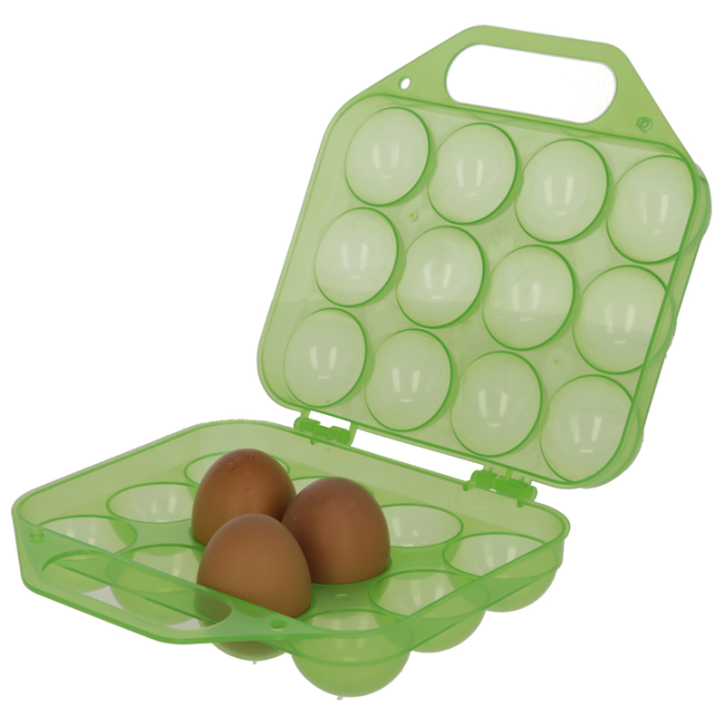 Eier-Transportbox 12er grün