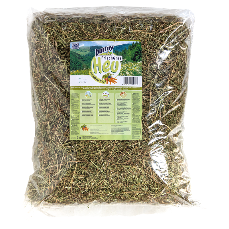 Bunny FrischGras Heu Gartenglück 2 kg