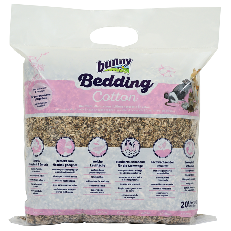 Bunny Bedding Cotton 20 l-2 kg