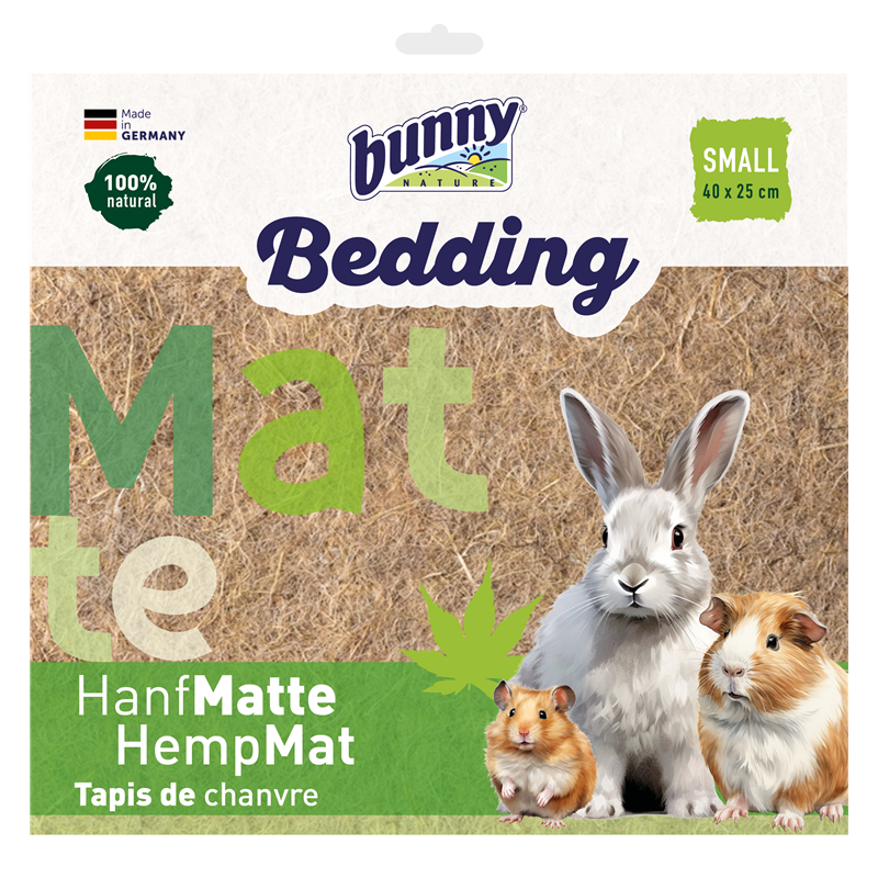 Bunny Hanf-Matte SMALL 40 x 25 cm