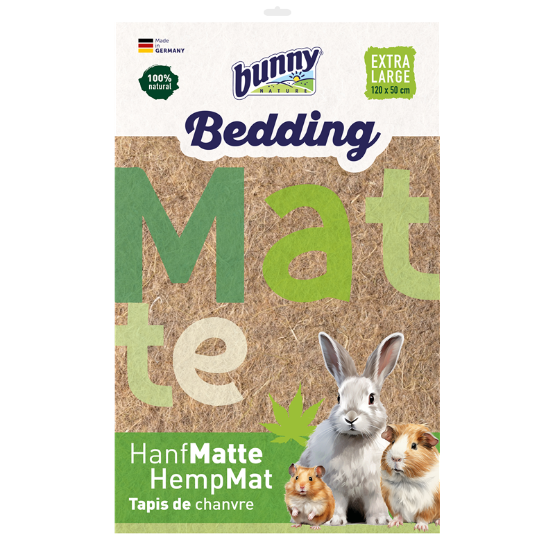 Bunny Hanf-Matte EXTRA LARGE 120 x 50 cm