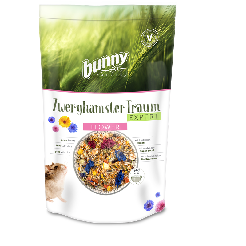 Bunny ZwerghamsterTraum EXPERT FLOWER 500 g