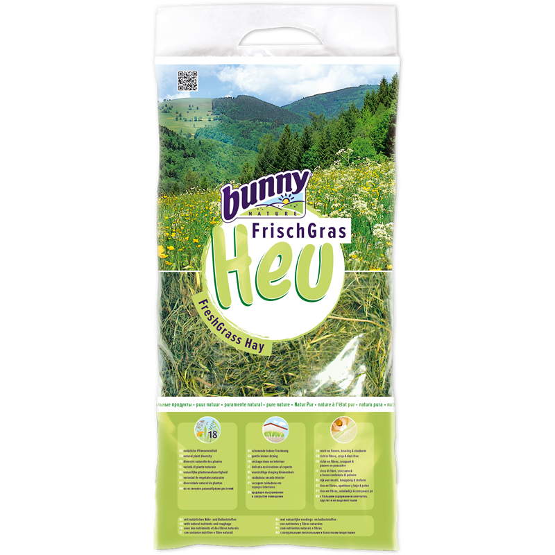 Bunny FrischGras Heu 750 g