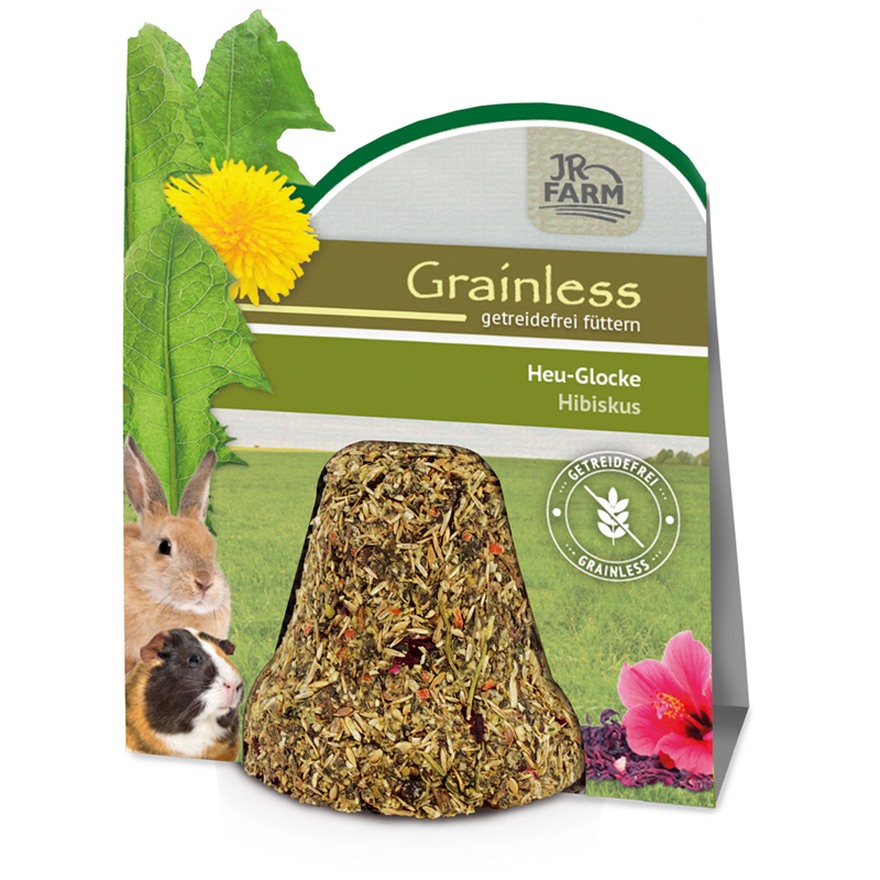 JR Farm Grainless Heu-Glocke Hibiskus 125g