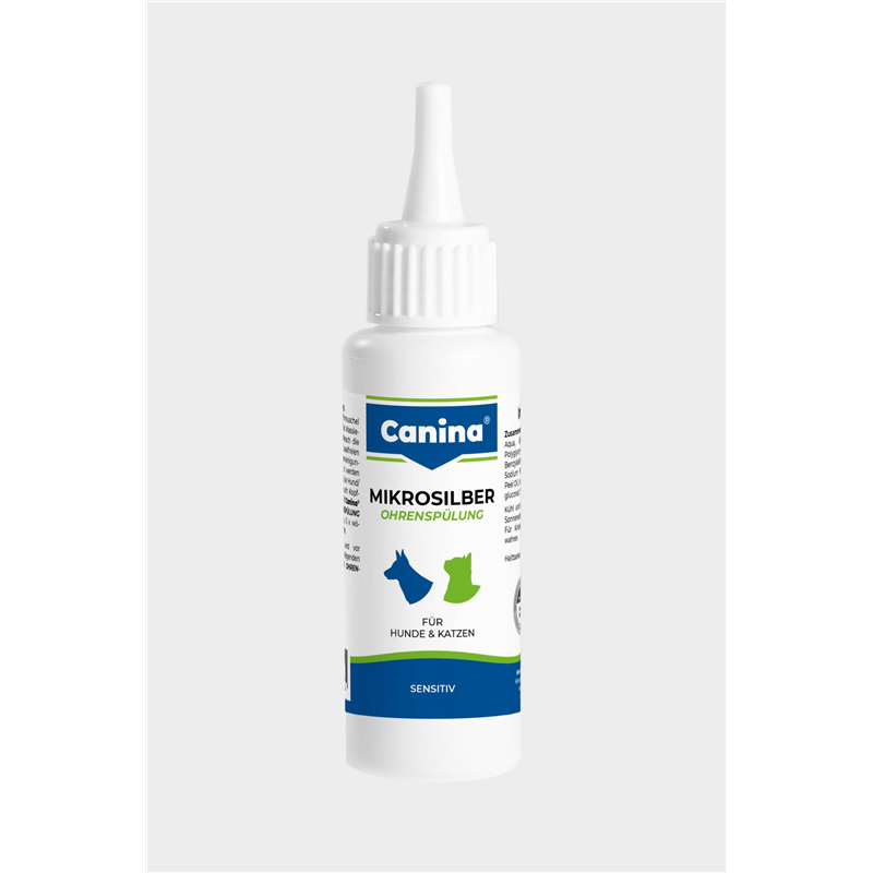 Canina Pharma Mikrosilber Ohrenspülung 100 ml