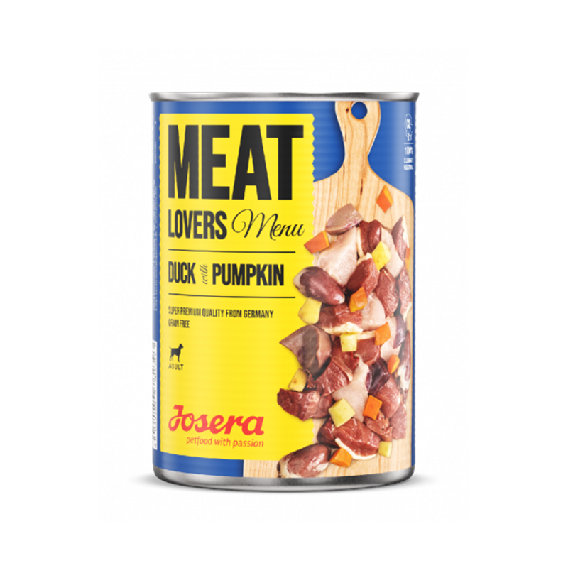 Josera Meat Lovers Menu Duck with Pumpkin 400g