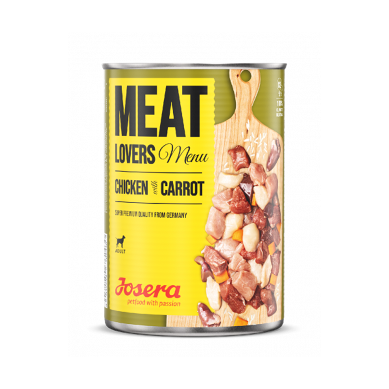Josera Meat Lovers Menu Chicken with Carrot 400g