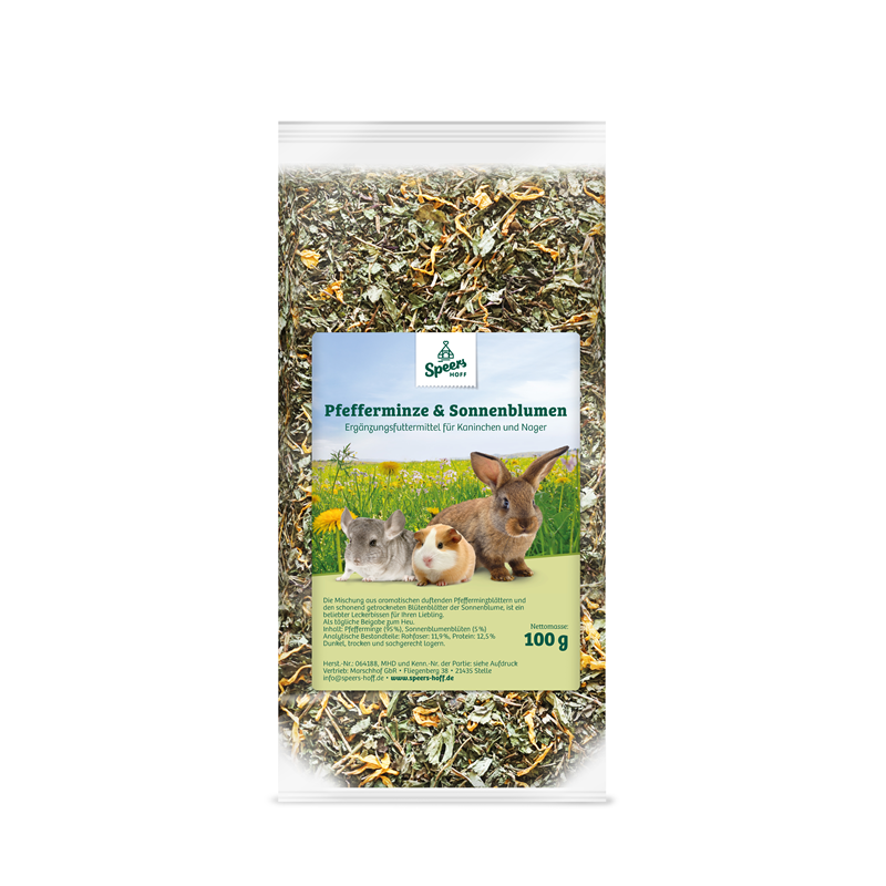 Speers Hoff Pfefferminze + Sonnenblumen 100 g