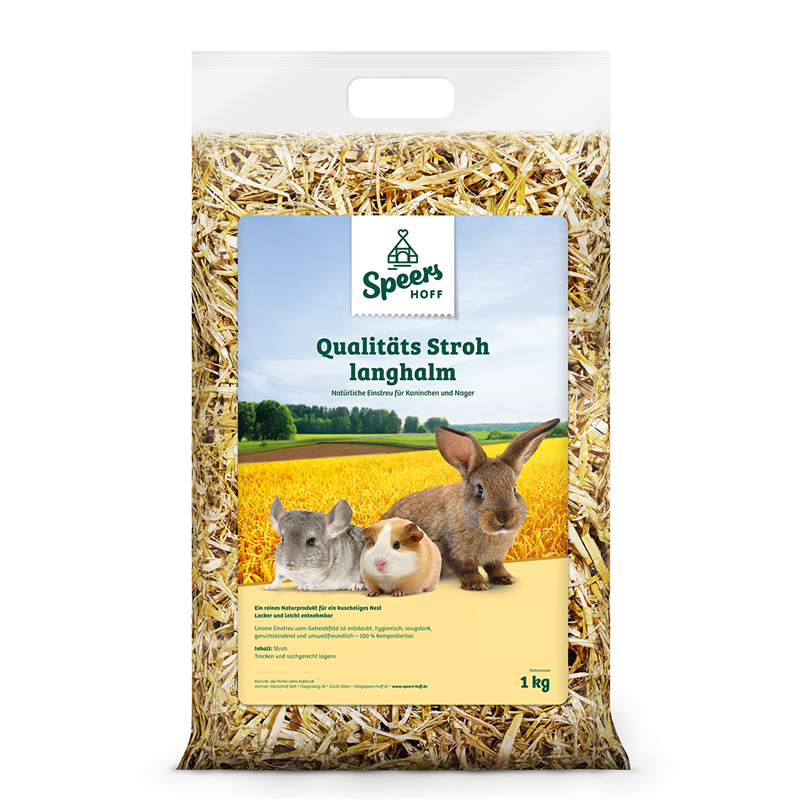 Speers Hoff Stroh Langhalm 1 kg
