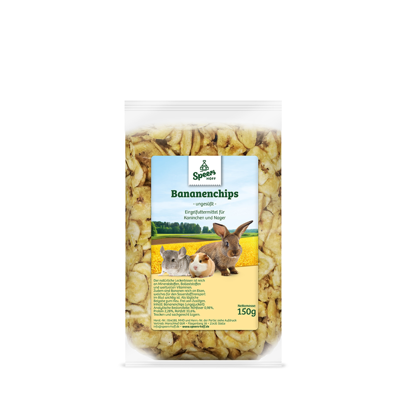 Speers Hoff Bananenchips ungesüßt 150 g