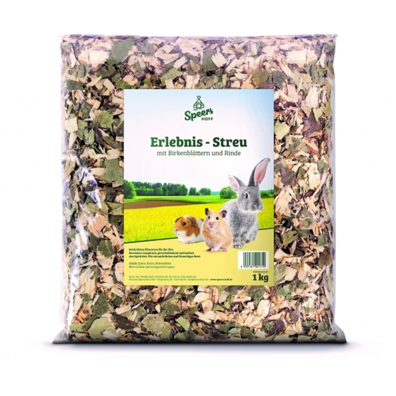Speers Hoff Überstreu Späne + Birkenblatt-Rinde 1 kg