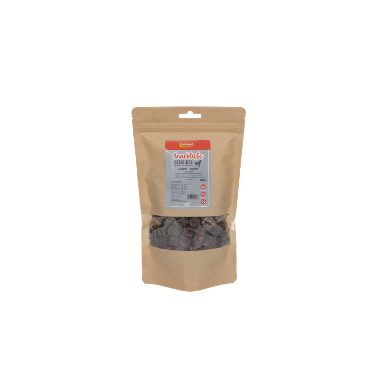 zookauf Snackliebe Sensibel Ziegenfleisch - Würfel 200 g