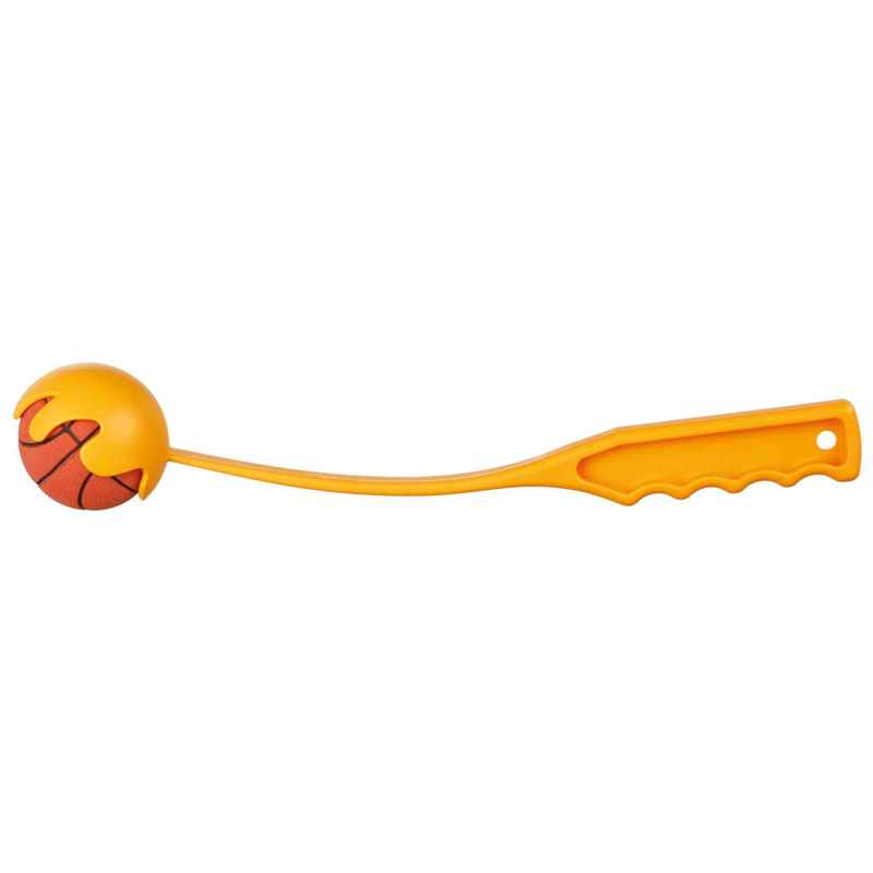 Trixie Ballschleuder mit Moosgummi Ball 30 cm / ø 6 cm