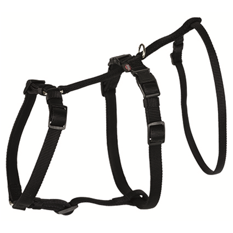 Trixie Stay Geschirr schwarz M - L 50-75 cm / 20 mm