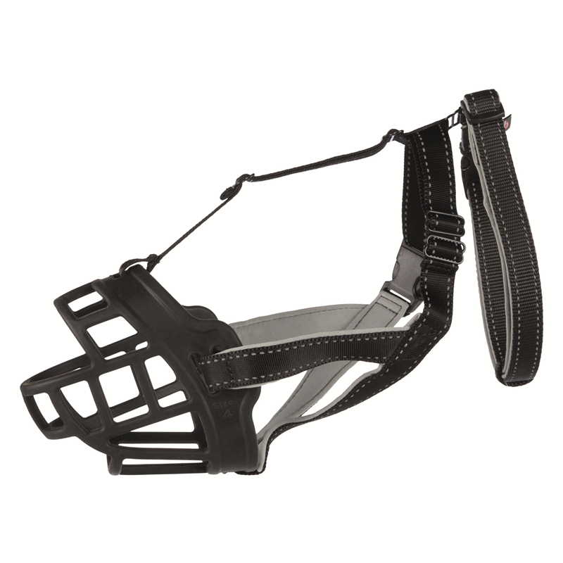 Trixie Maulkorb Muzzle Flex Silikon schwarz M