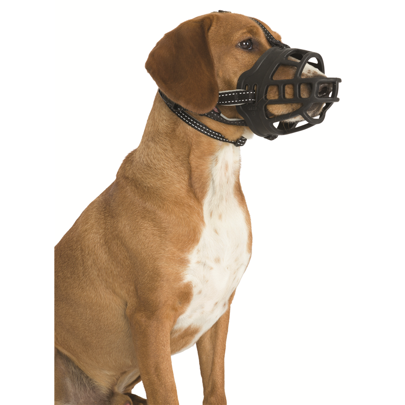 Trixie Maulkorb Muzzle Flex Silikon schwarz M-L