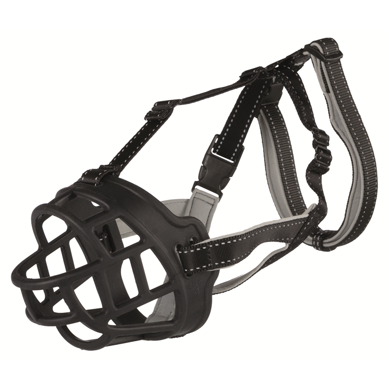 Trixie Maulkorb Muzzle Flex Silikonschwarz L