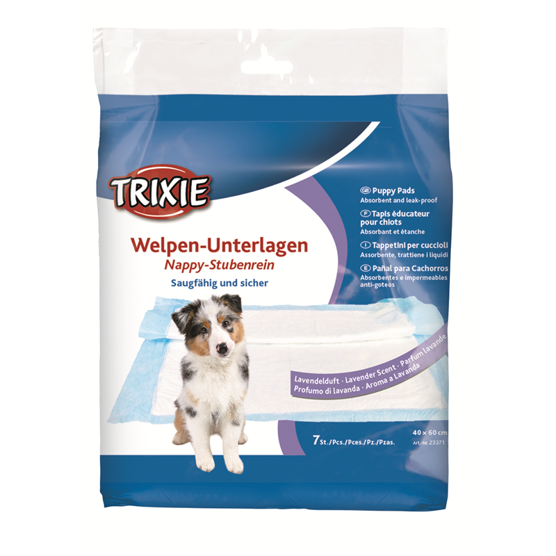 Trixie Welpen-Unterlage Nappy-Stubenrein mit Lavendelduft  40 x 60 cm