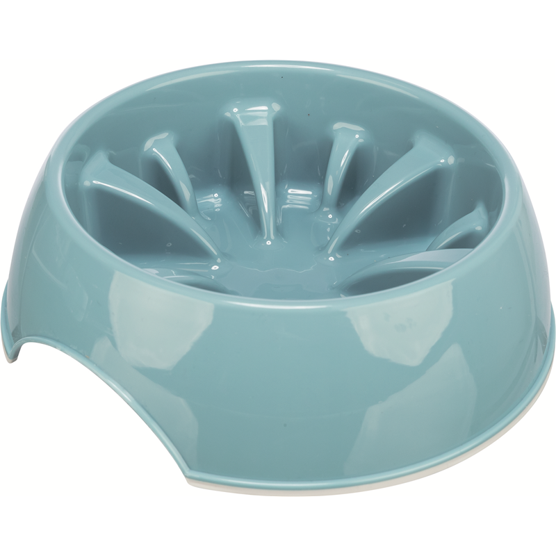 Trixie Dog Slow Feeding Napf, Kunststoff/TPR, 1,4 l/