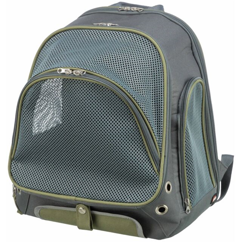 Trixie Rucksack Lyla, 34 × 22 × 42 cm, grau/blau