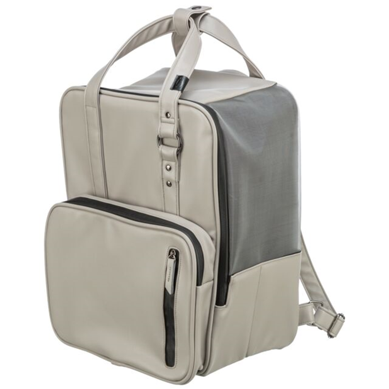 Trixie Rucksack CityStyle, 30 × 20 × 40 cm, hellgrau