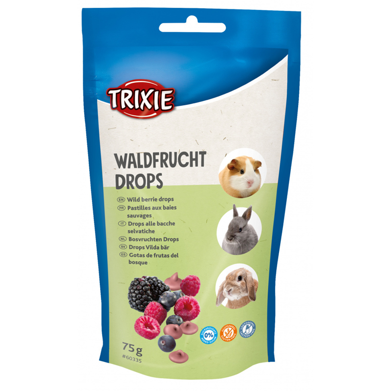 Trixie Waldfrucht Drops 75 g für Nager
