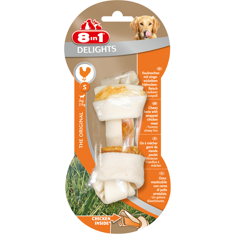 8in1 Delights Chicken Bone S 35 g