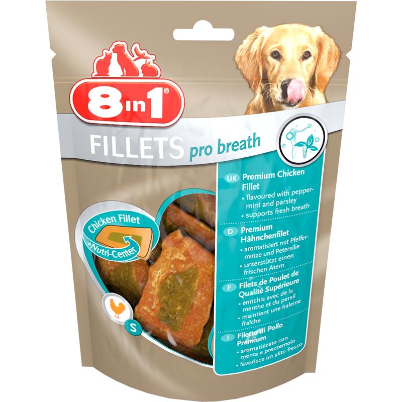 8in1 Dog Fillets Pro Dental 80 g