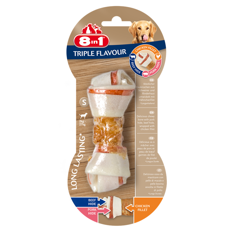8in1 Triple Flavour Bone S 35 g