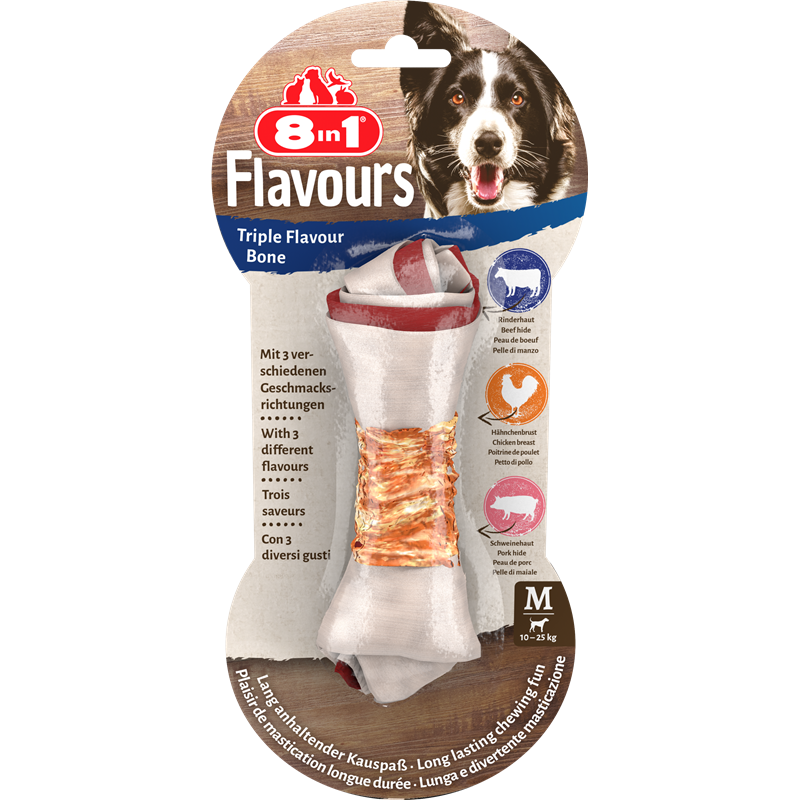 8in1 Triple Flavour Bone M 65 g