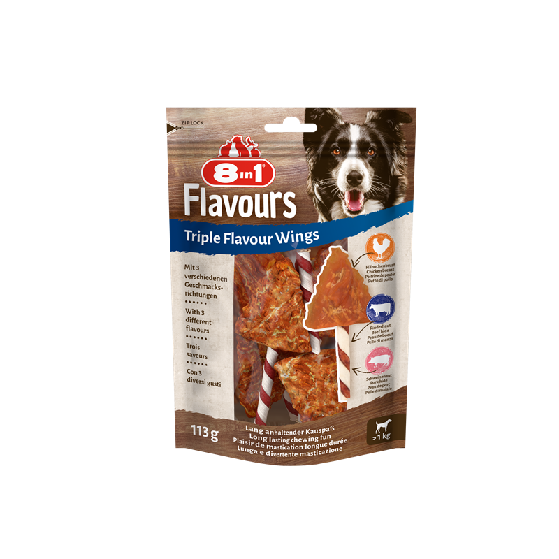 8in1 Triple Flavour Wings 113 g