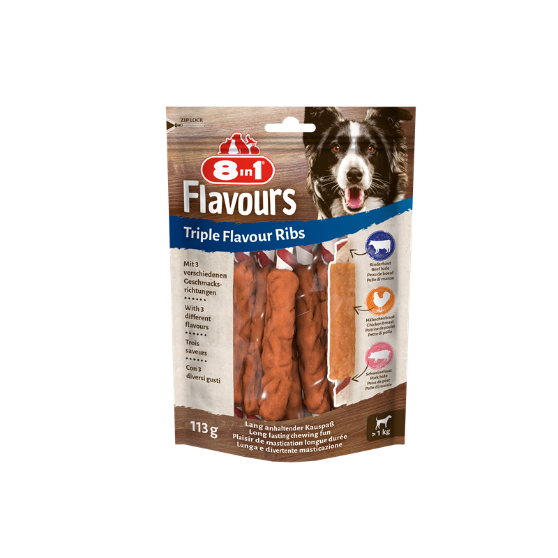 8in1 Triple Flavour Ribs 113 g
