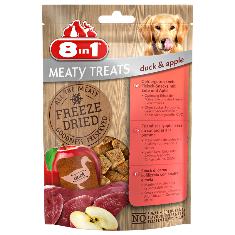 Tetra Dog 8in1 Meaty Treats Ente & Apfel 50 g