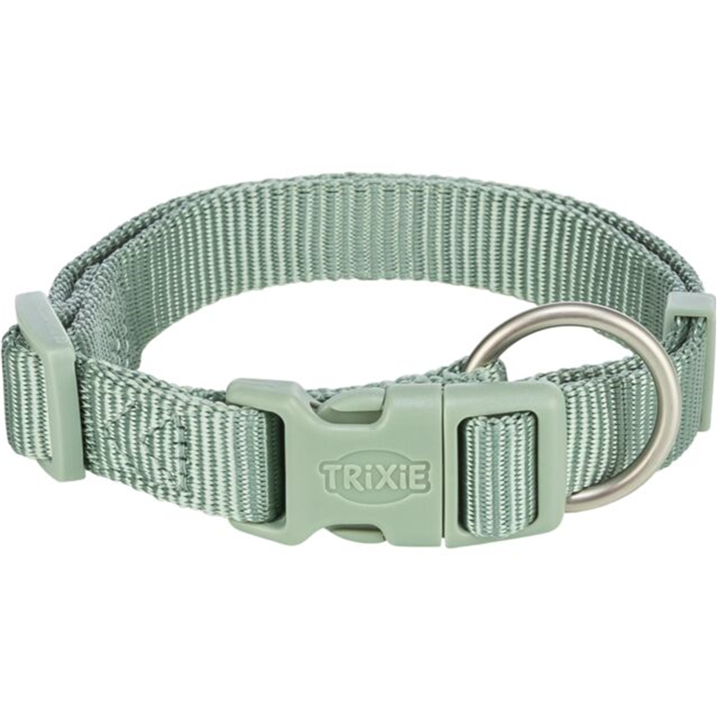 Trixie Premium Halsband, XXS-XS: 15-25 cm/10 mm, salbei