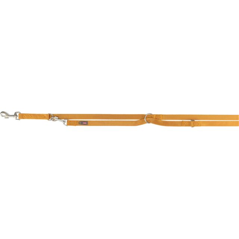 Trixie Premium Verlängerungsleine, M-L: 2,00 m/20 mm, curry