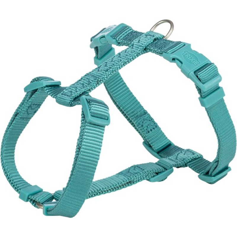 Trixie Premium H-Geschirr, XS-S: 30-44 cm/10 mm, aqua